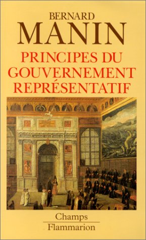 Principes du gouvernement représentatif Books