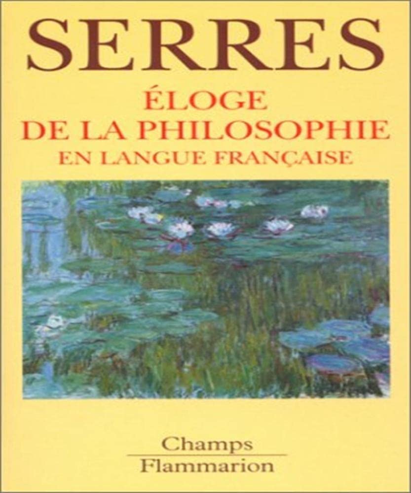 Eloge de la philosophie en langue francaise Books