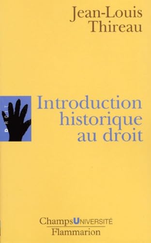 Introduction historique au droit Law