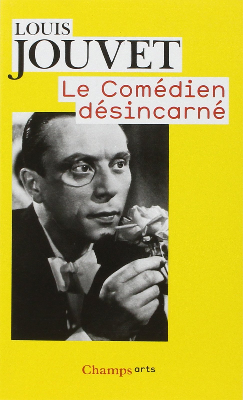 Le comédien désincarné book