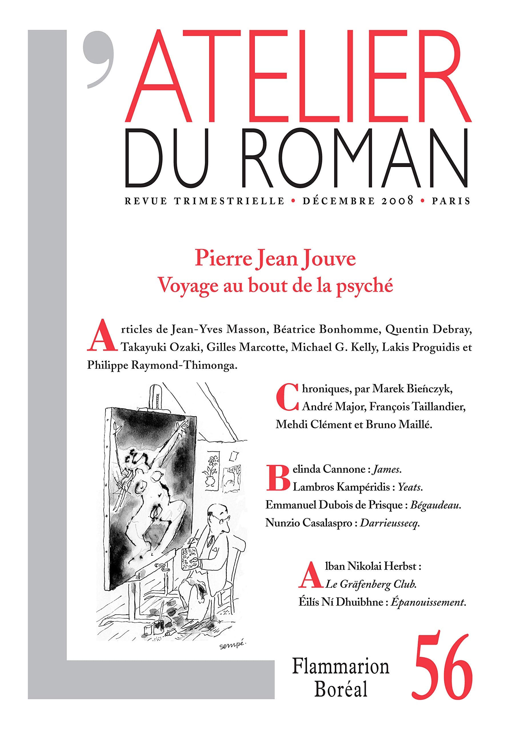 L'Atelier du roman: Pierre Jean Jouve, voyage au bout de la psyché book