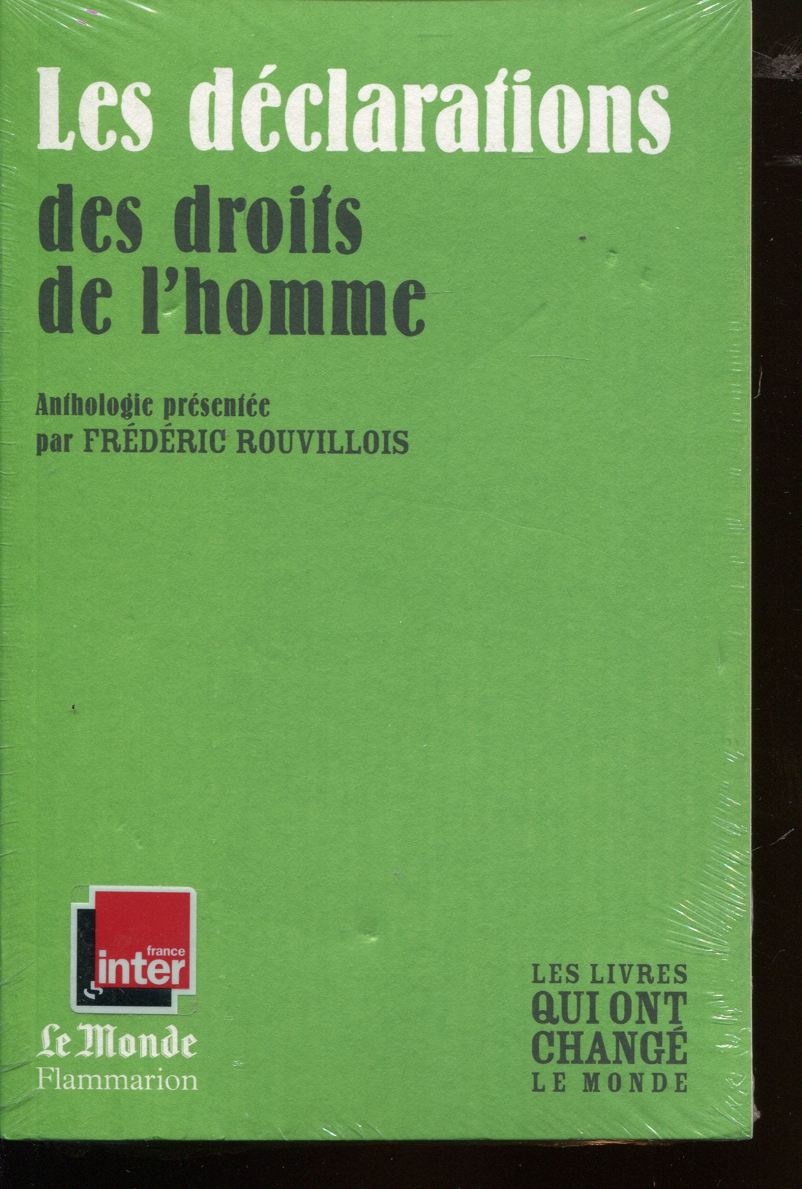 Déclarations des droits de l'homme (monde) (Les) book