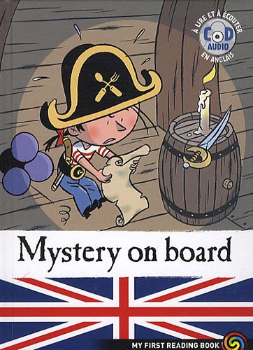 FEATHER THE PIRATE - MYSTERY ON BOARD + CD book