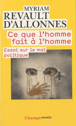 Ce que l'homme fait à l'homme book