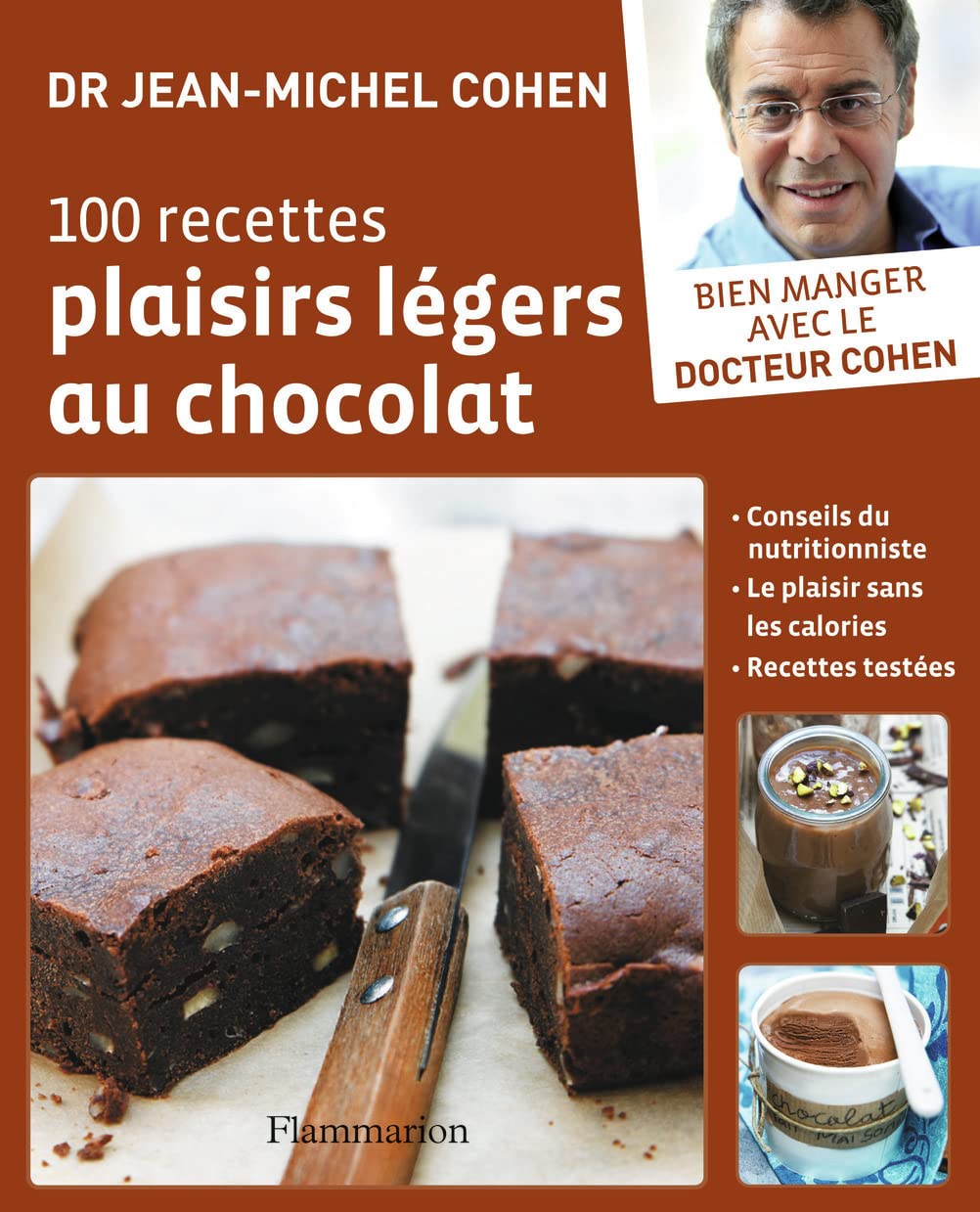 100 recettes plaisirs légers au chocolat book
