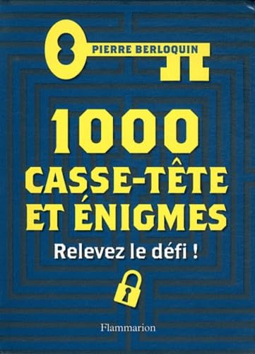 1000 casse-tête et énigmes Books