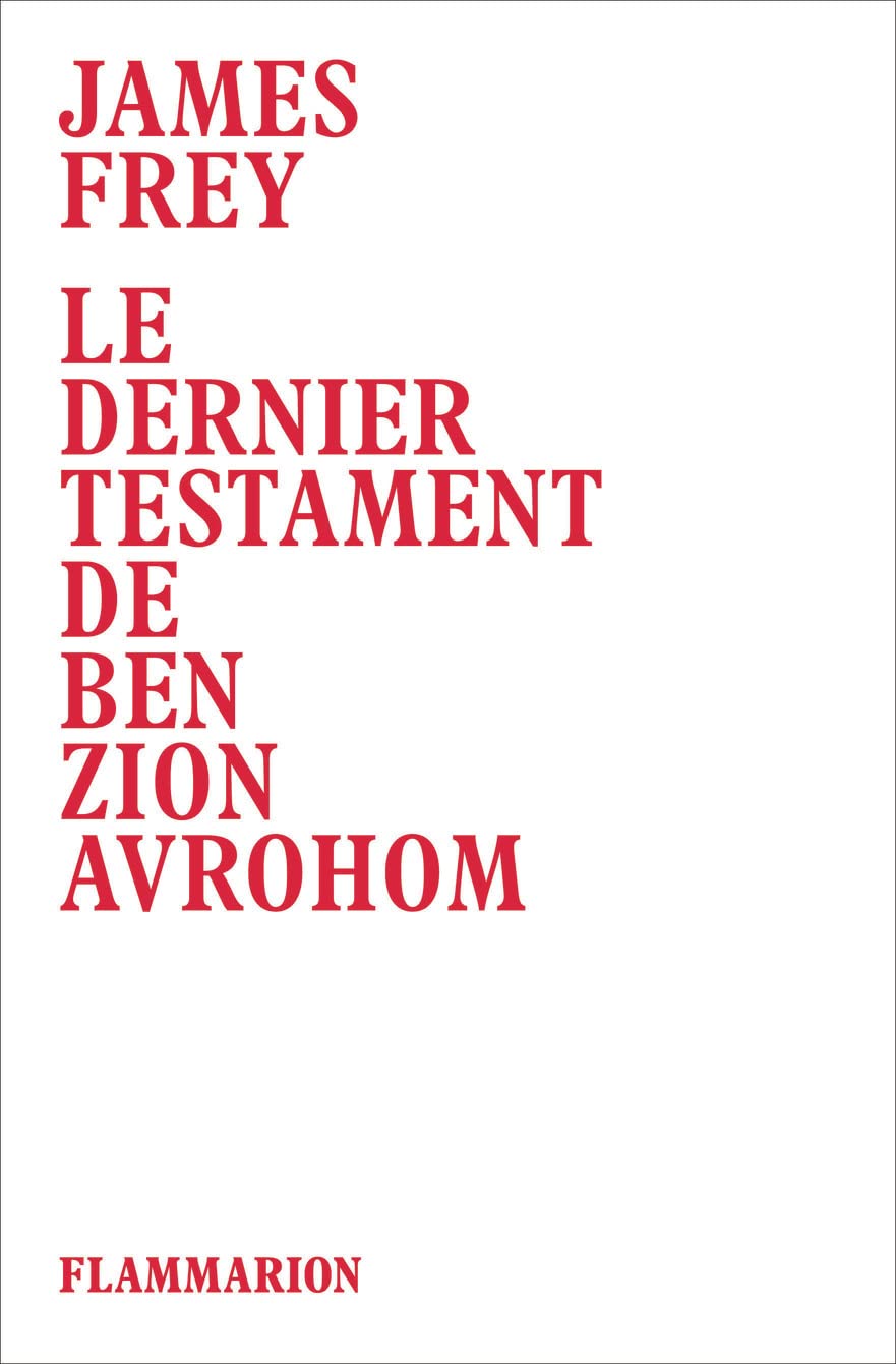 Le Dernier Testament de Ben Zion Avrohom Contemporary literature