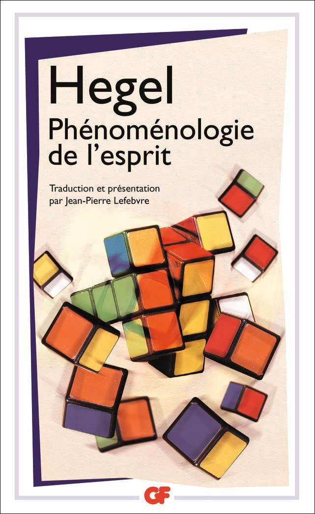 Phénoménologie de l'esprit Philosophy