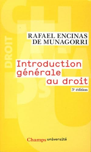 Introduction générale au droit (ne 2011) Law