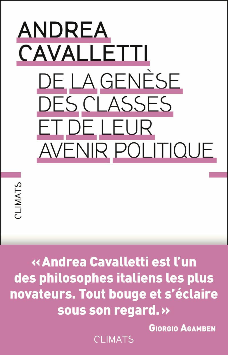 De la genèse des classes et de leur avenir politique book