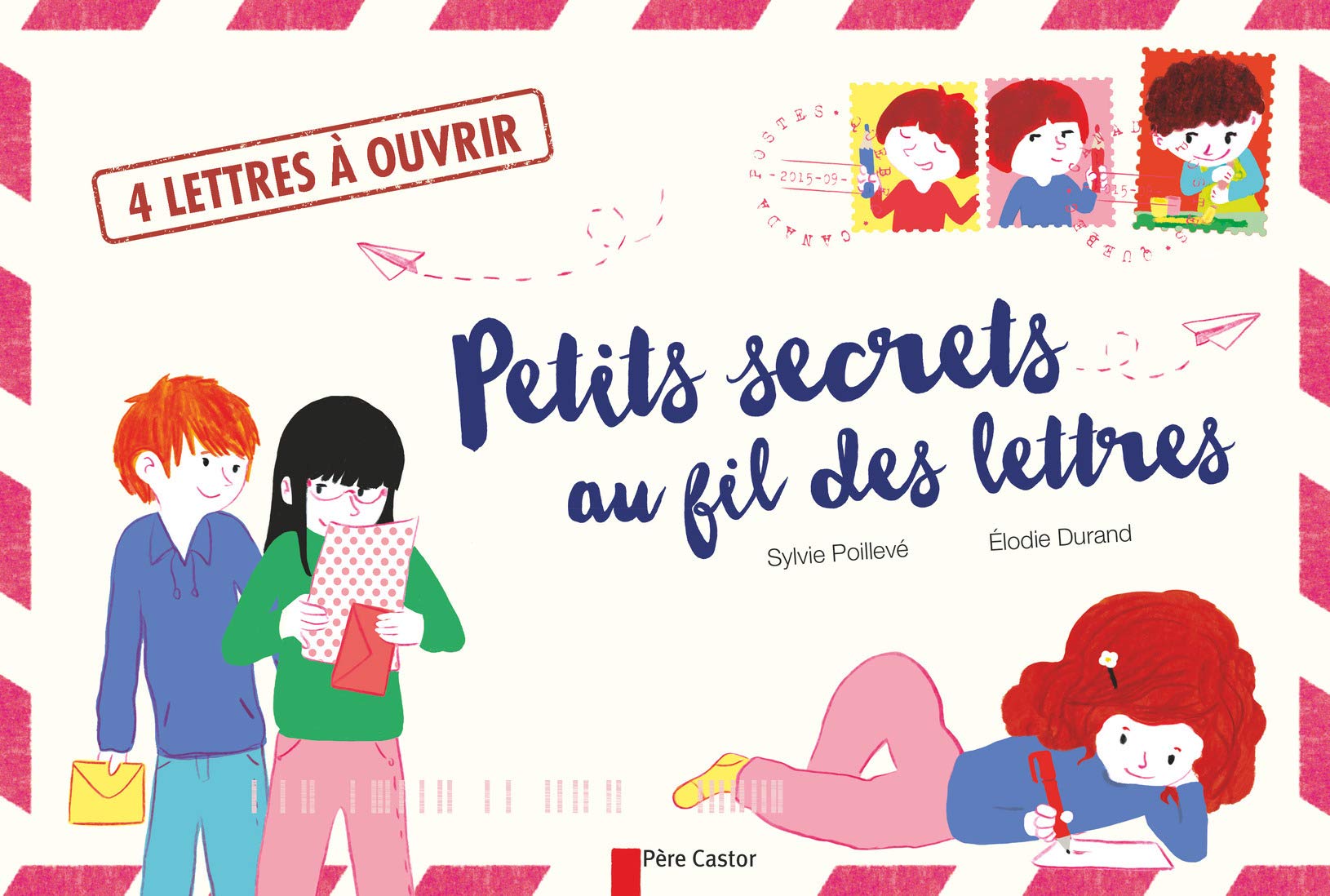 Petits Secrets au fil des lettres: 4 lettres à ouvrir book