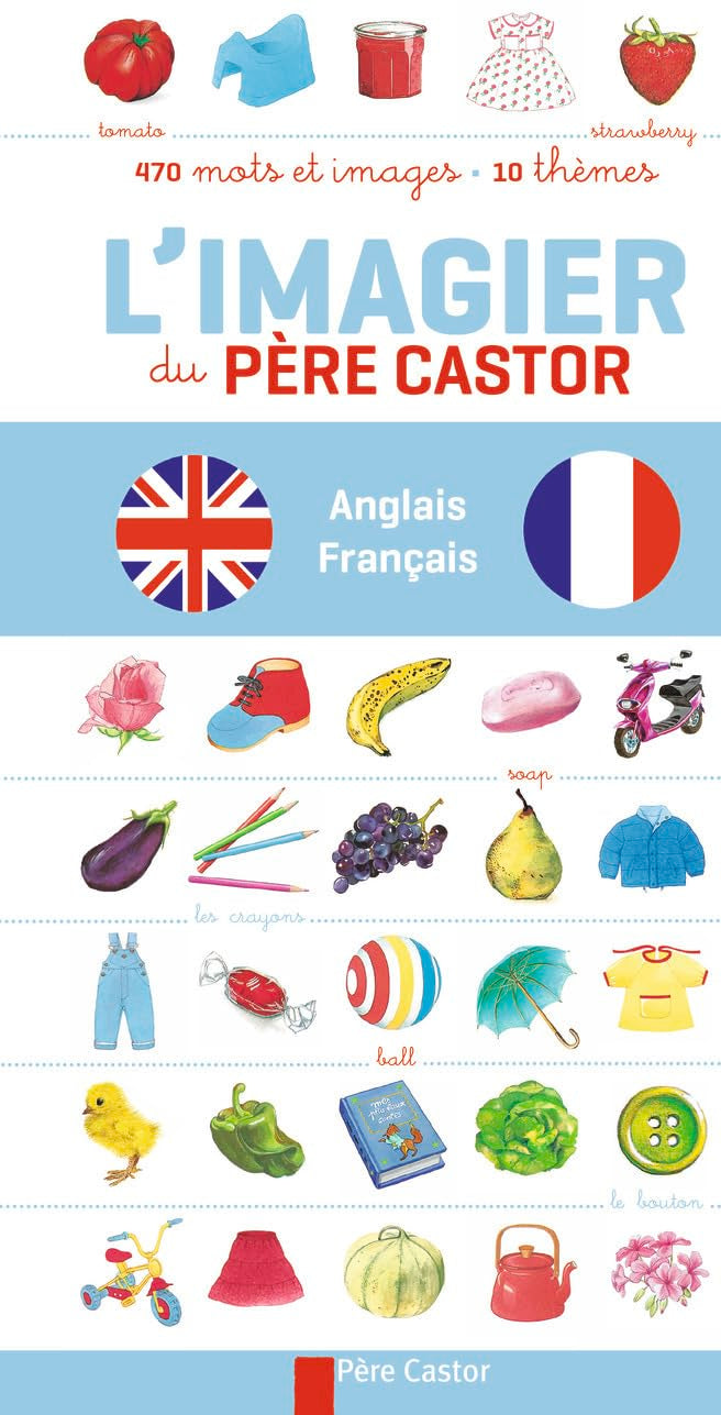 L'imagier du pere Castor: anglais-francais General education