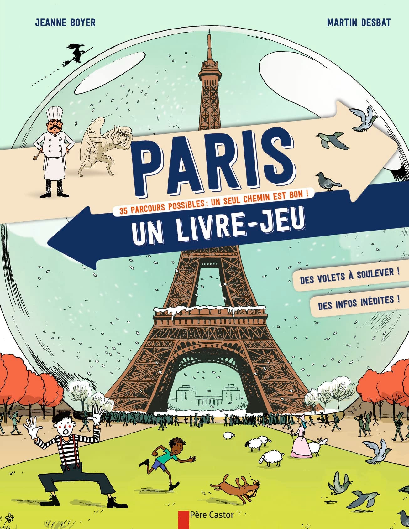 Paris, le livre-jeu: ANCIENNE EDITION Children's books