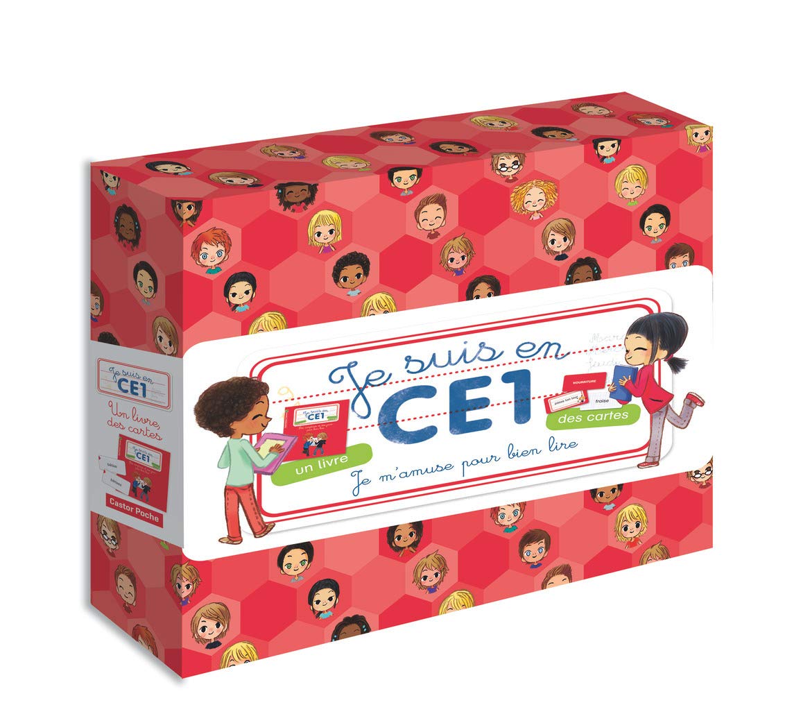 Je suis en CE1 - Je m'amuse pour bien lire: UN LIVRE, DES CARTES Children's books