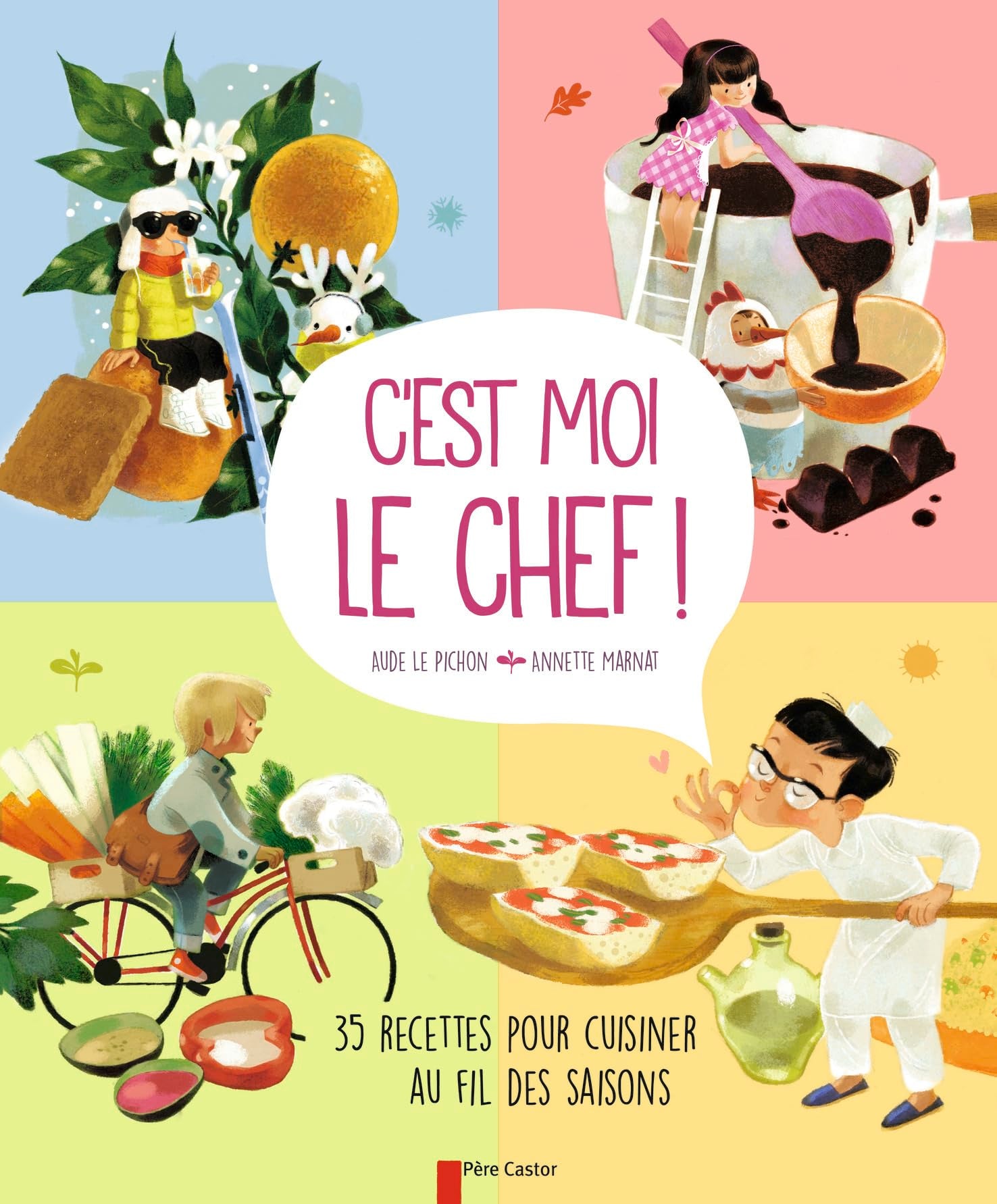 C'est moi le chef !: 35 recettes pour cuisiner au fil des saisons Tiptoi & Games