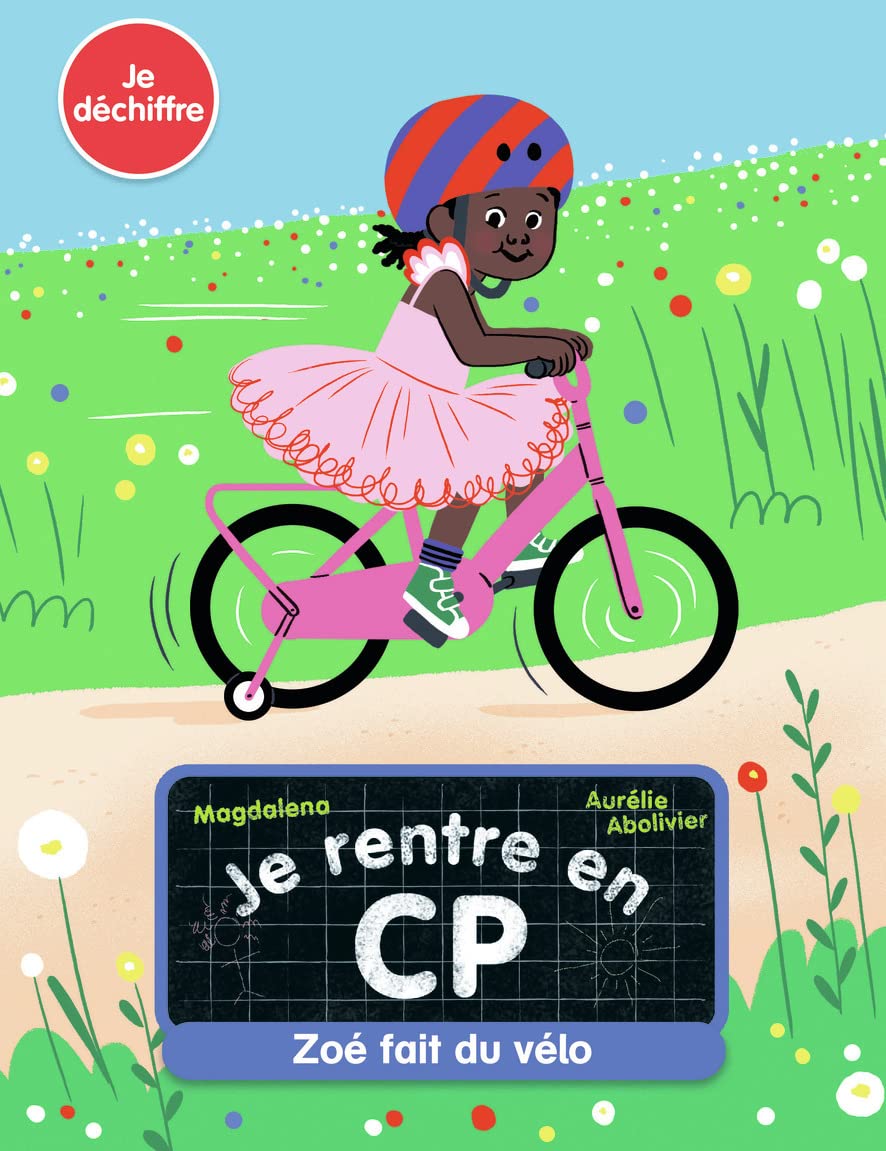 Je rentre en CP - Zoé fait du vélo Children's books
