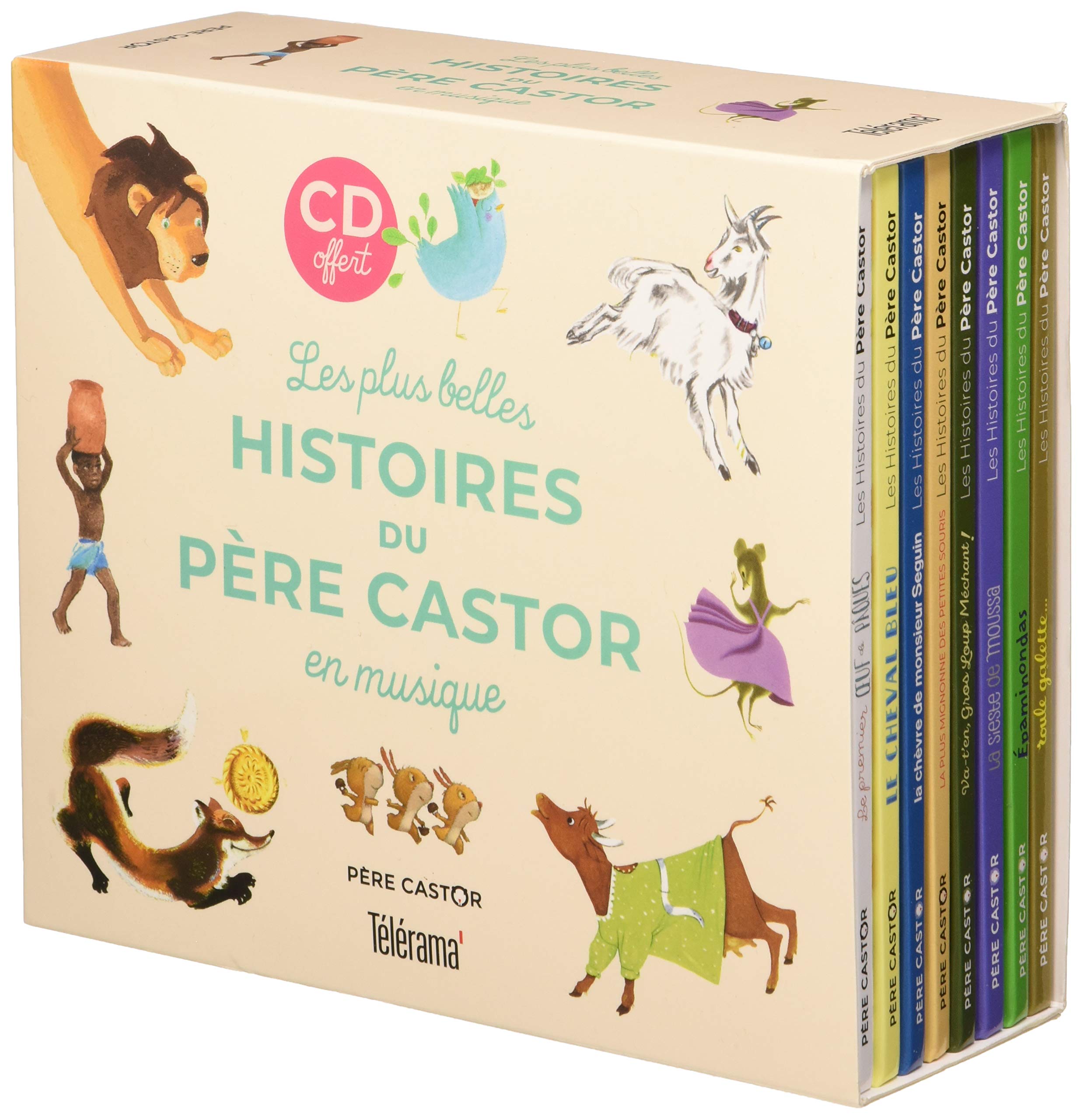 COFFRET PERE CASTOR EN MUSIQUE TELERAMA book
