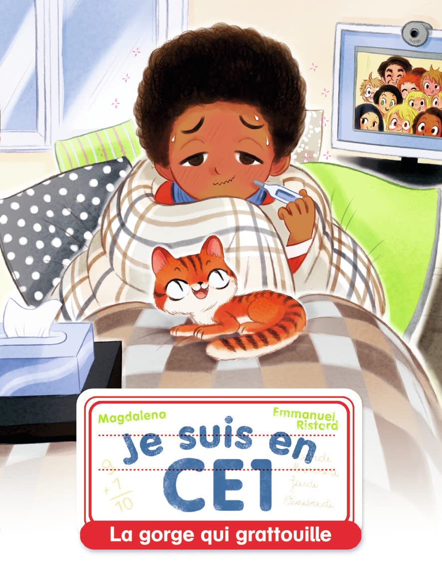 Je suis en CE1 - La gorge qui gratouille book