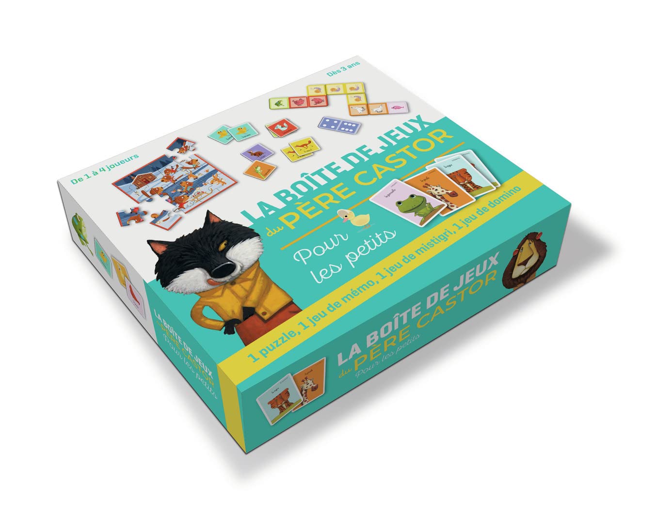La boîte de jeux du Père Castor pour les petits book