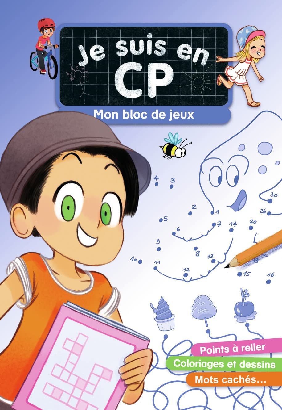 Je suis en CP - Je suis en CP - Mon bloc de jeux Tiptoi & Games