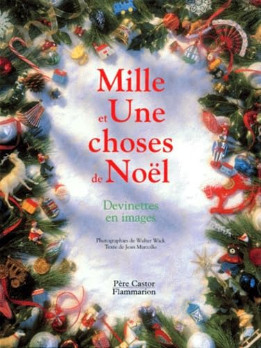 Mille et une choses de noel (i spy christmas): DEVINETTES EN IMAGES Children's books