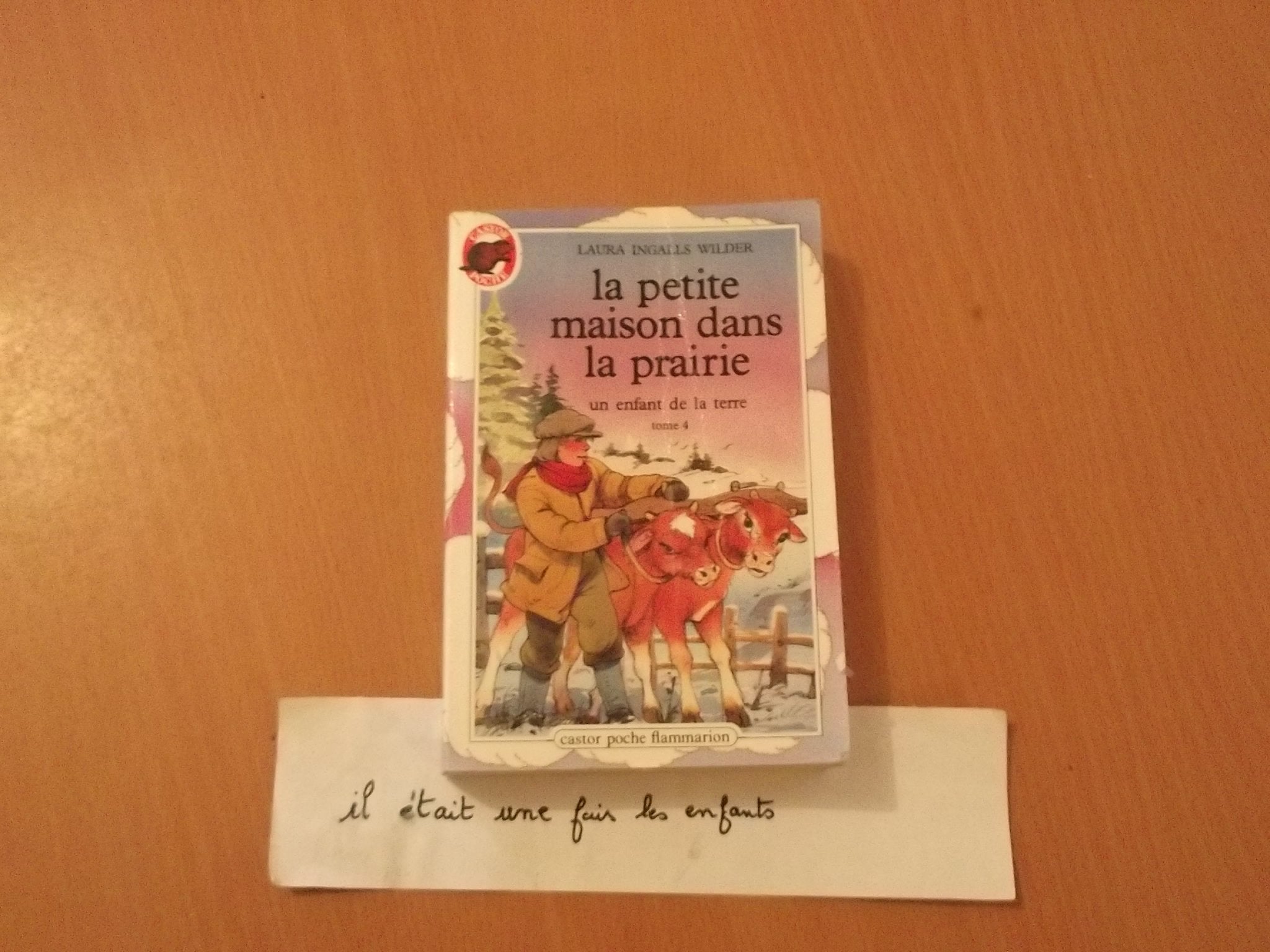 Petite maison dans la prairie t4 - un enfant de la terre (La): - LE MONDE D'AUTREFOIS, JUNIOR DES 9/10ANS (4) Novels & Short Stories