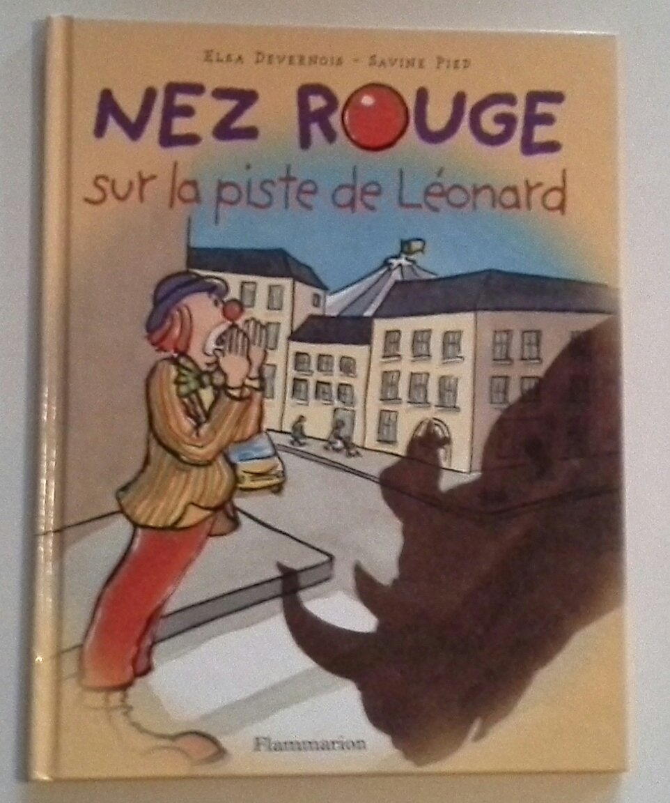 Nez rouge sur la piste de leonard Children's books