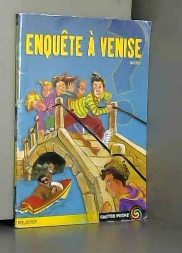 Katou/Enquete A Venise: - ENIGMES, JUNIOR DES 7/8ANS Contemporary literature