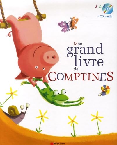 Mon grand livre de comptines +cd: LIVRE CD Children's books