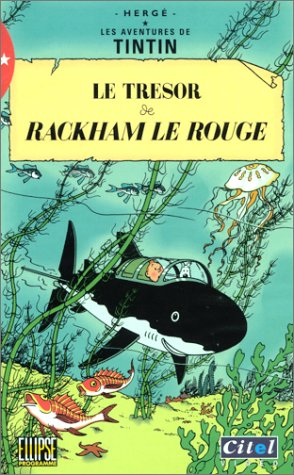Les aventures de tintin (version anglaise): le trésor de Rackham le Rouge (VHS) dvd