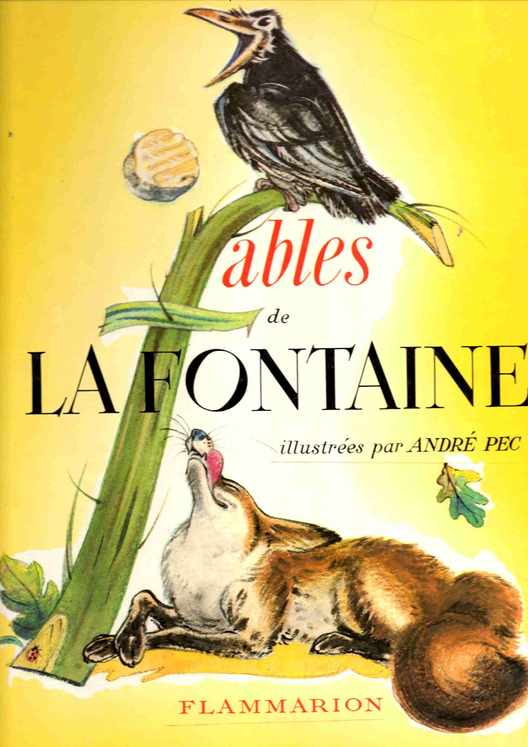 Fables de la fontaine book
