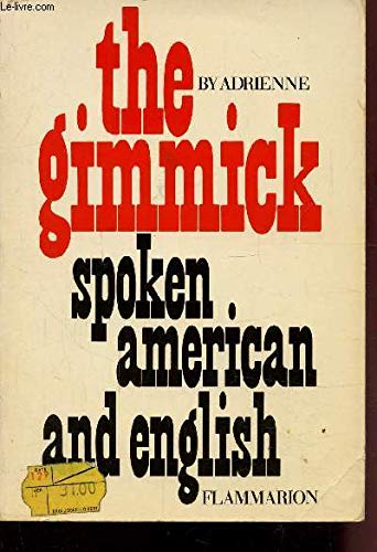 The Gimmick. Vol. 1. Spoken american and english Film, Art & Culture