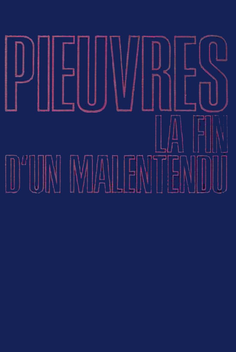 Pieuvres la fin d'un malentendu book