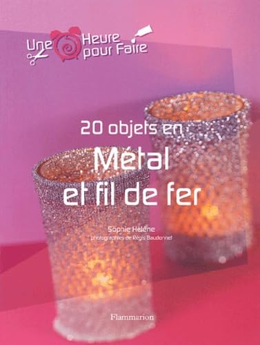 20 objets en métal et fil de fer Books