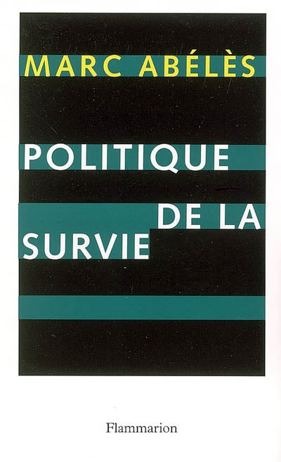 Product Image: Politique de la survie