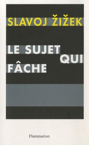 Le sujet qui fâche book