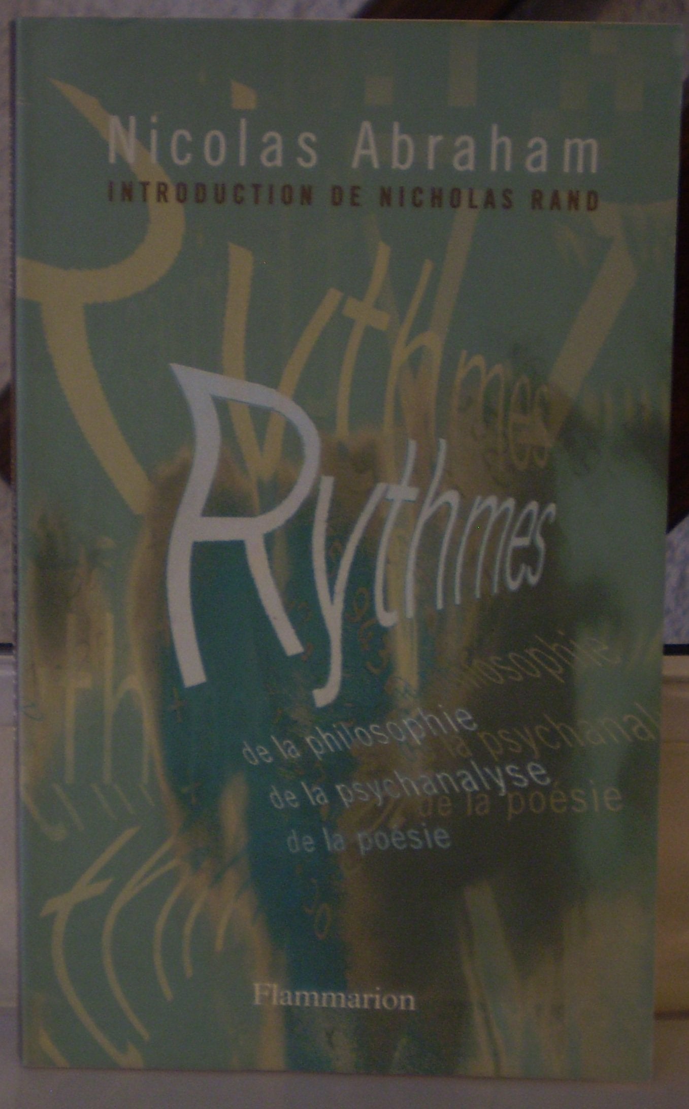 Rythmes: de la philosophie, de la psychanalyse, de la poésie Books
