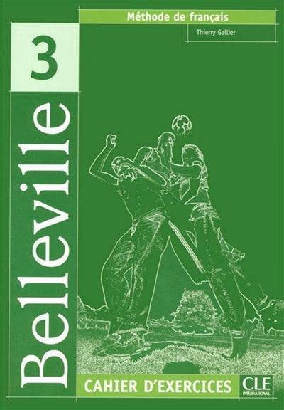 Product Image: Belleville 3, méthode de français : cahier d'exercices