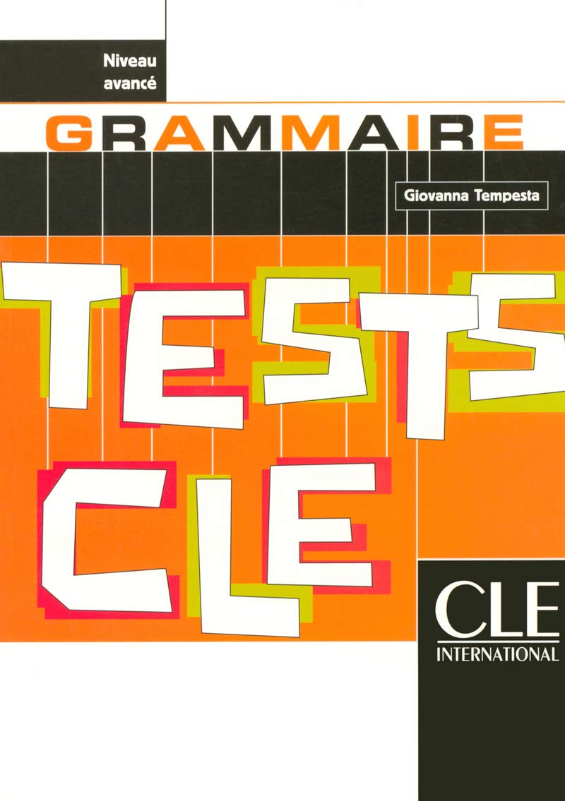 Tests de grammaire : Niveau avancé book