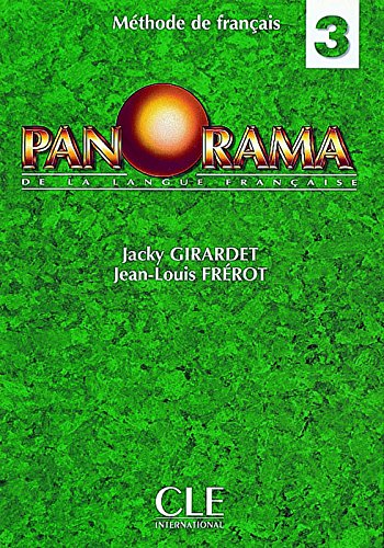 Panorama de la langue française : méthode de français, niveau 3 Foreign Languages ​​& Dictionaries