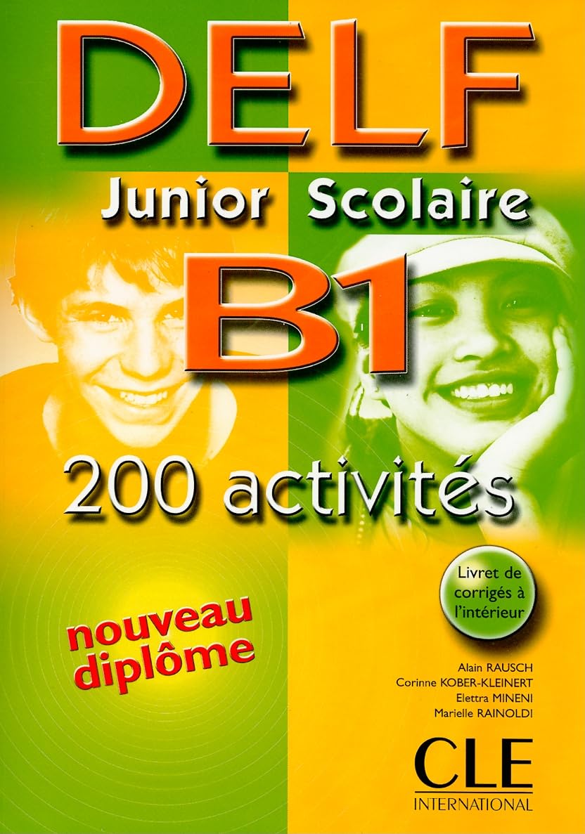 Nouv.Delf Junior scol B1(9782090352375): DELF junior et scolaire B1 - 200 activites - Livre Foreign Languages ​​& Dictionaries