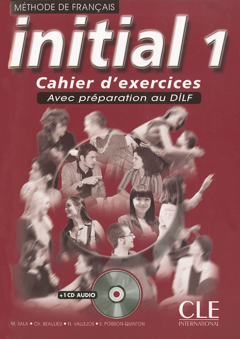 Initial - Niveau 1 - Cahier d'activités + entrainement au DILF + CD book