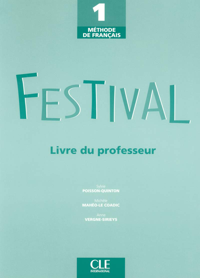 Festival 1 - Livre du professeur book