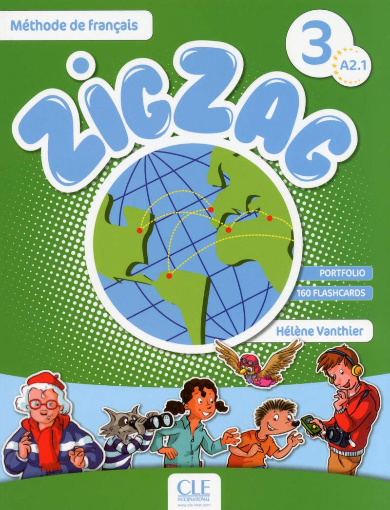 Zig zag 3 Podrecznik: Livre de l'eleve A2.1 & CD audio Foreign Languages ​​& Dictionaries
