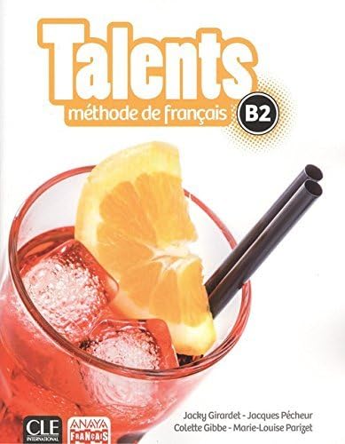 Talents fle niveau B2 élève + DVD Rom Anaya book