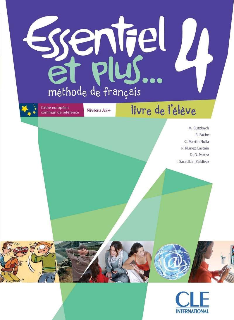 Essentiel et plus...4 - Niveaux A2/B1 - Livre de l'élève + CD book