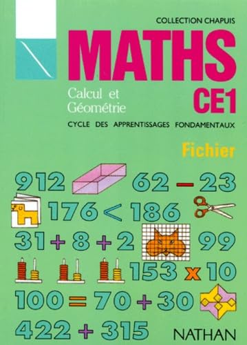 Calcul et géométrie, CE1. Fichier élève book
