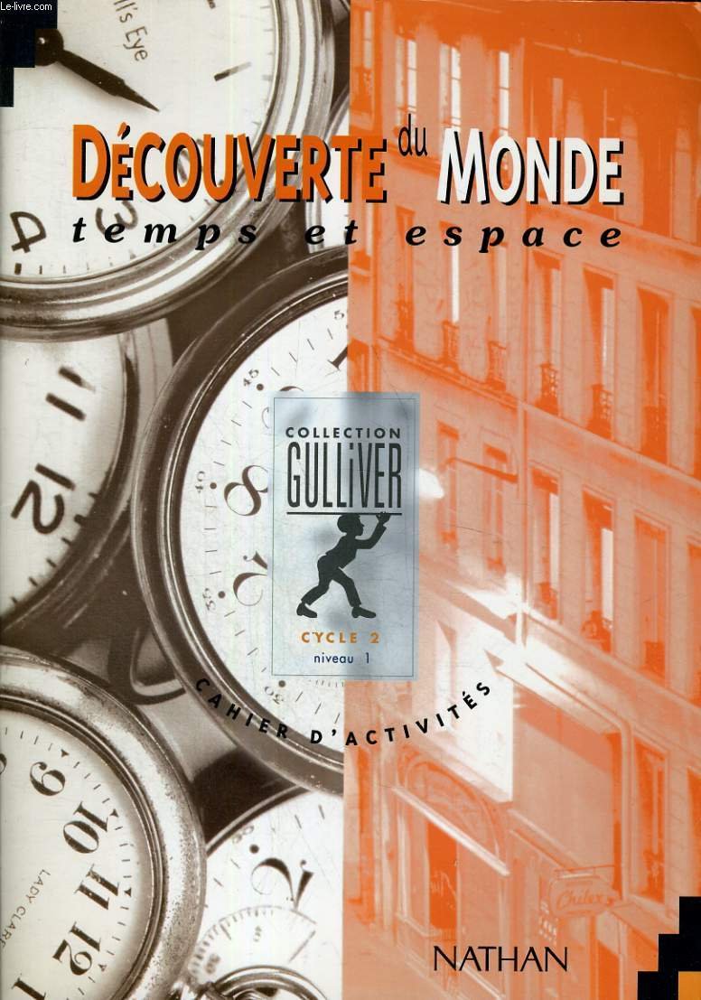 Decouverte Du Monde Temps Et Espace Cycle 2 Niveau 1. Cahier D'Activites Books