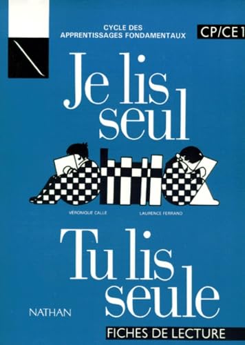 Je lis seul, tu lis seule CP-CE1. Fichier de lecture book