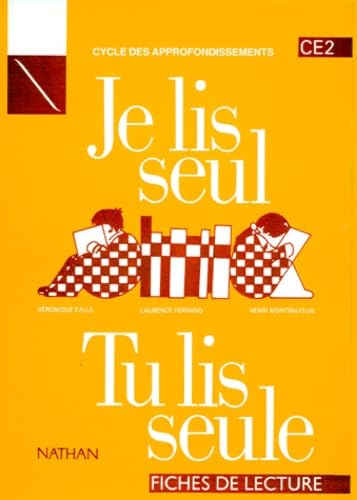 Je lis seul tu lis seule CE2: Fiches de lecture Books